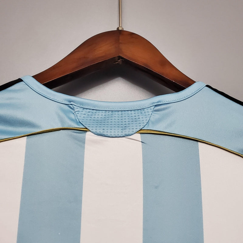 Camisa Retrô Seleção Argentina 2006/06 Home