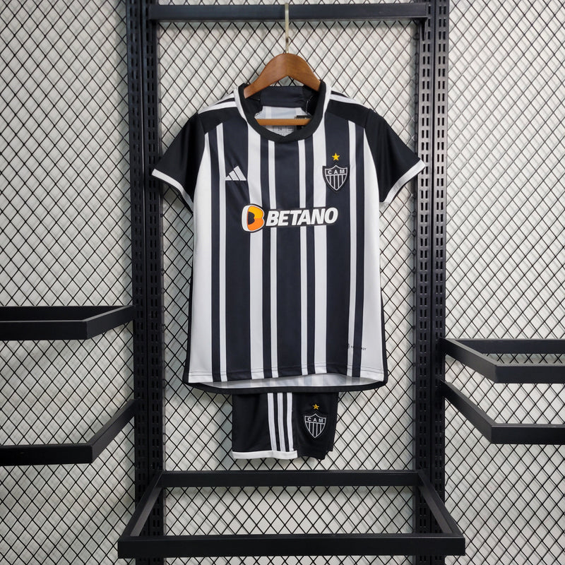 Kit Infantil Atlético Mineiro Titular 23/24