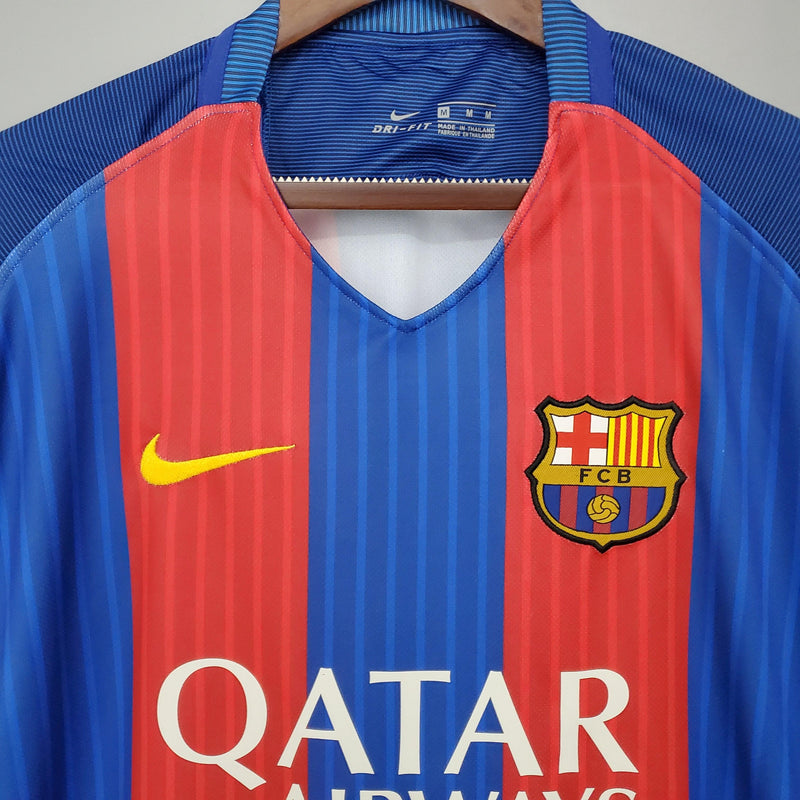 Camisa Retrô FC Barcelona 2016/17 Home