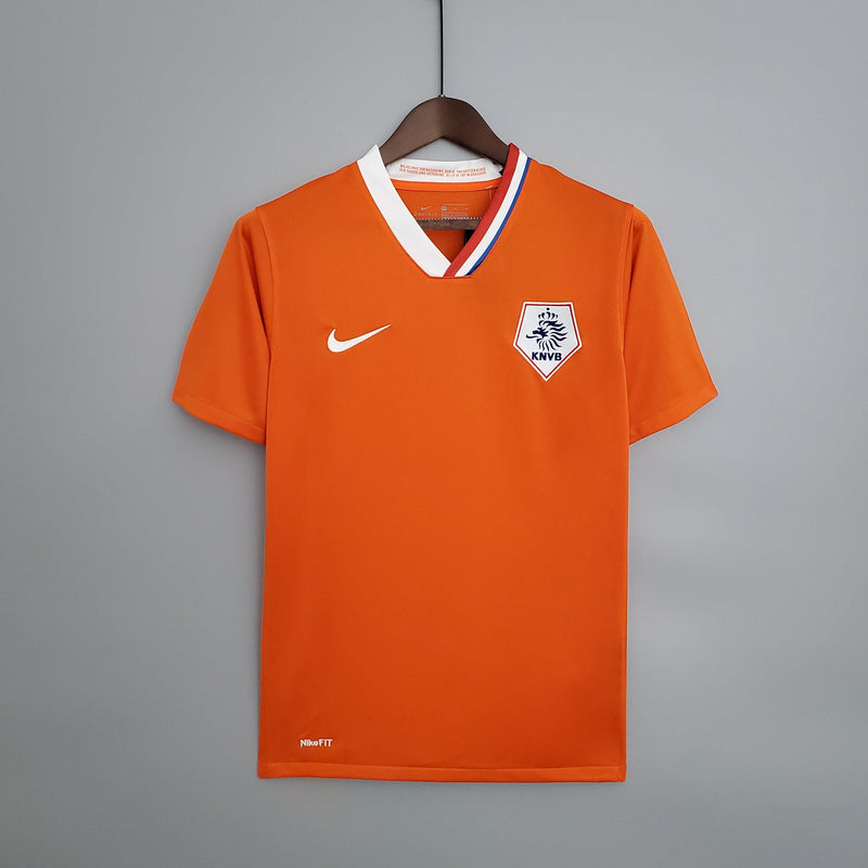 Camisa Retrô Seleção Holanda 2008/08 Home