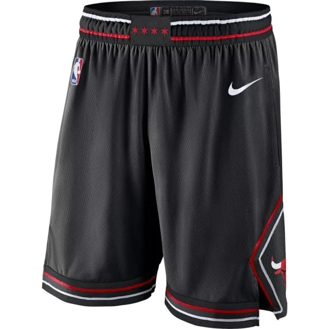 Bermuda NBA Chicago Bulls Nike Authentic - Preta